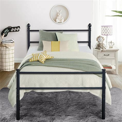 box-spring twin metal bed frame|walmart twin bed box springs.